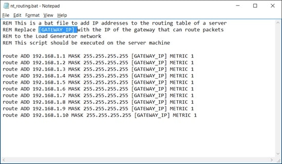 Routing Batch