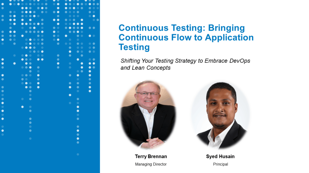 Continuous Testing