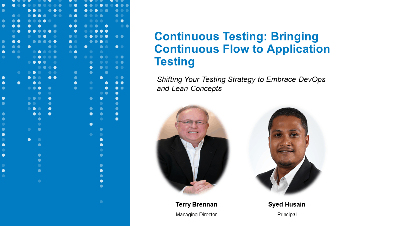 Continuous Testing